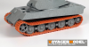 Heavy Hobby PT35031 WWII German King Tiger and Jagdtiger Tracks Common Type 1/35